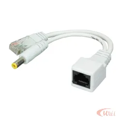 Cabo Adaptador Poe Branco Connect Pro