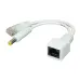 Cabo Adaptador Poe Branco Connect Pro Cabo Adaptador Poe Branco Connect Pro