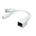 Cabo Adaptador Poe Branco Connect Pro Cabo Adaptador Poe Branco Connect Pro