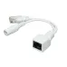 Cabo Adaptador Poe Branco Connect Pro Cabo Adaptador Poe Branco Connect Pro