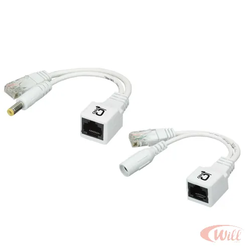 Cabo Adaptador Poe Branco Connect Pro Cabo Adaptador Poe Branco Connect Pro