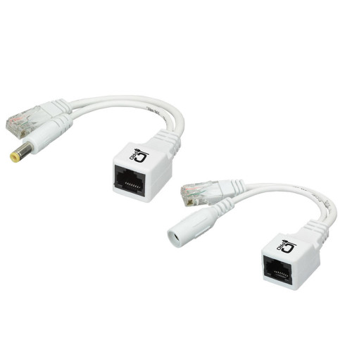 Cabo Adaptador Poe Branco Connect Pro Cabo Adaptador Poe Branco Connect Pro