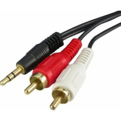 Cabo P2 ST x 2 Rca Gold 1,8 Metro MXT