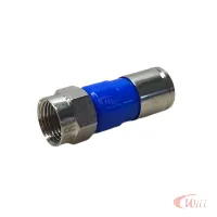 Conector F RG06 Compressão CNF60012AZ Proeletronic