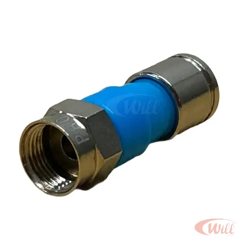 Conector F RG59 Compressão CNF50010A Proeletronic Conector F RG59 Compressão CNF50010A Proeletronic