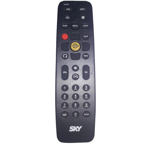 Controle Remoto SKY Hdtv UL2m