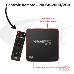 Controle Remoto Smart PROSB-2000/2GB