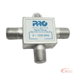 Tomada Passagem Tap 1Ghz 20db Solder Back PQTT-1220B Proeletronic