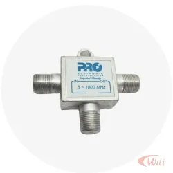 Tomada Passagem Tap 1Ghz 12db Solder Back PQTT-1212B Proeletronic