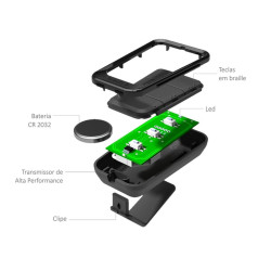 Controle Remoto TXS-LC299 Titanium Contel