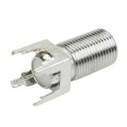 Conector F Rosca para Pci 180 Graus Solda Pix