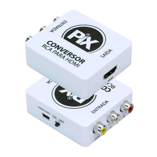 Conversor AV para Hdmi Pix Conversor AV para Hdmi Pix