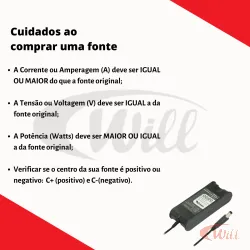 Fonte Notebook 19,5V 4.62A Pino 7.4mm Bivolt Green