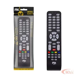 Controle Remoto TV Compatível Aoc Netflix Pix-8825