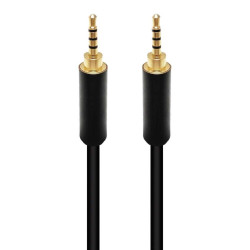 Cabo P2 ST x P2 ST 4C Gold 1.80m 4mm Preto Mxt