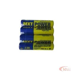 Pilha AAA Super Heavy Duty Zinco PCT 4UN Mxt