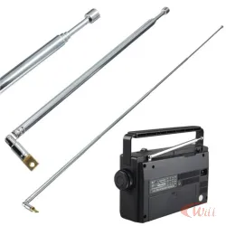 Antena TV Paraguai 4 Estagios Aberta 710mm Fechada 210mm 5.10.40 Mxt