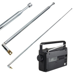Antena TV Paraguai 4 Estagios Aberta 710mm Fechada 210mm 5.10.40 Mxt