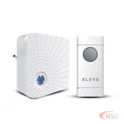 Campainha Sem Fio Com 01 Receptor Esa-cs101 Elsys