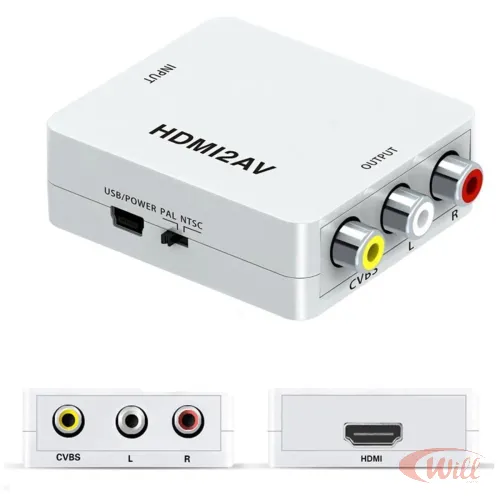Conversor Hdmi para AV LE-4113 IT Blue Conversor Hdmi para AV LE-4113 IT Blue