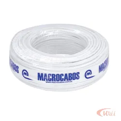 Cabo Coaxial RG06 95% 100 Metros Macrocabos