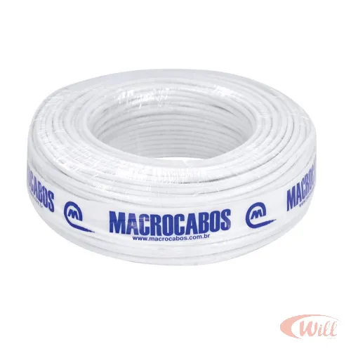 Cabo Coaxial RG06 95% 100 Metros Macrocabos