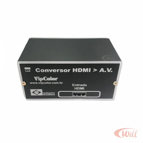 Conversor Hdmi Para AV Vipcolor Conversor Hdmi Para AV Vipcolor