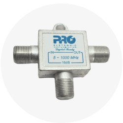 Tomada Passagem Tap 1ghz 16db Solder Back PQTT-1216B Proeletronic