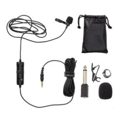 Microfone De Lapela Condensador Omni-direcional Mx-m1