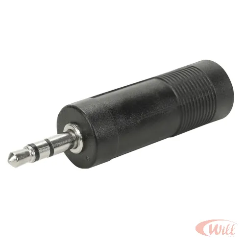 Adaptador Plug P2 Estereo para J10 Mono Plastico Adaptador Plug P2 Estereo para J10 Mono Plastico
