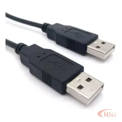 Cabo USB A Macho X USB A Macho 1.8 Metros