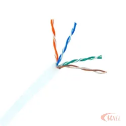Cabo CFTV 4 Pares x 0,5 Branco Metro Proeletronic