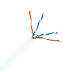 Cabo CFTV 4 Pares x 0,5 Branco Metro Proeletronic
