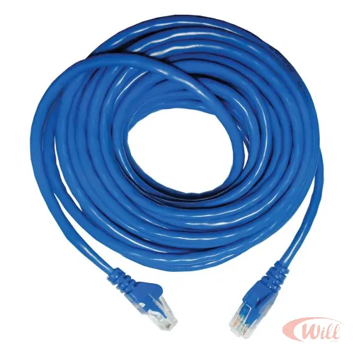 Cabo Patch Cord UTP Cat5e 15 Metros Azul X-Cell