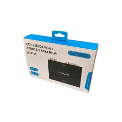 Conversor Vga Fêmea para HDMI com Áudio LE-4112 It-Blue