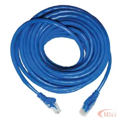 Cabo Patch Cord UTP Cat5e 05 Metros Azul