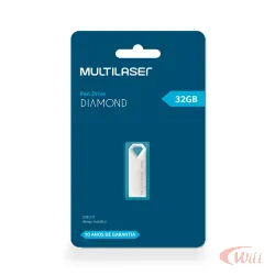 Pendrive Multilaser Diamond PD851 32GB