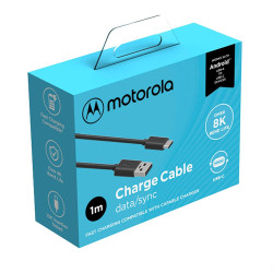 Cabo USB-C para USB-A 1 Metro Motorola