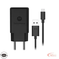 Carregador Motorola Turbo Power 18W Tipe C