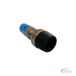 Conector F RG59 Compressão Dupla Vedacao Proeletronic