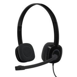 Headset P3 H151 Stereo Logitech Preto
