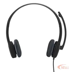 Headset P3 H151 Stereo Logitech Preto