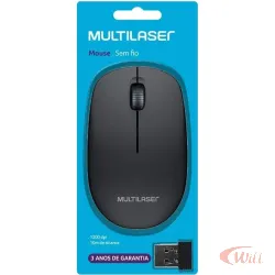 Mouse Multilaser MO251 1200DPI Sem fio