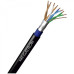Cabo Lan Utp Cat.5e Preto Dupla Capa Blindado 100 Metros Cabo Lan Utp Cat.5e Preto Dupla Capa Blindado 100 Metros