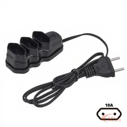 Extensão Paralelo 2X0,75mm 10 Metros Preto Megatron