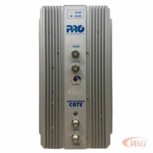 Amplificador Antena Digital 50db PQAP-7500G3 Proeletronic Amplificador Antena Digital 50db PQAP-7500G3 Proeletronic