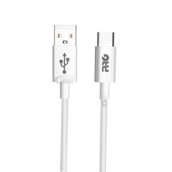 Cabo USB-A x Tipo C Turbo 3.0 3A 1 Metro CAUSB-100C Proeletronic