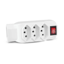 Adaptador L Multilaser De Energia 4 Tomadas WI246