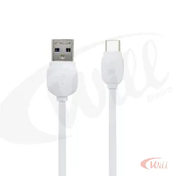 Cabo Tipo C 2.4A 2 Metros LE-839C-2 Branco It Blue
