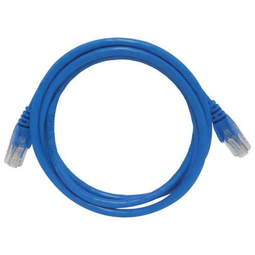 Cabo Patch Cord UTP Cat5e 1,5 Metro Azul Seccon Cabo Patch Cord UTP Cat5e 1,5 Metro Azul Seccon